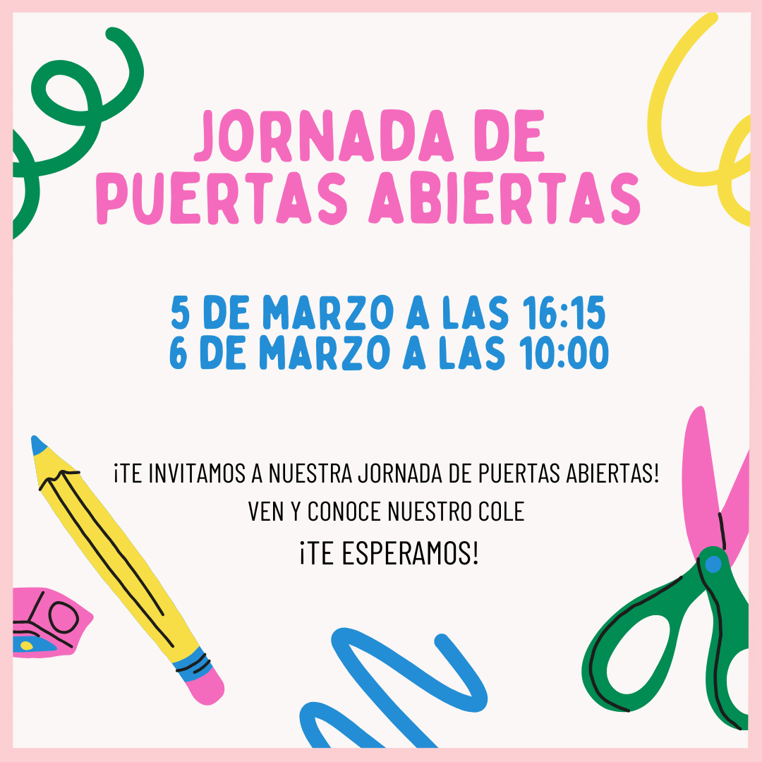 PUERTAS ABIERTAS 2026/27 PUERTAS ABIERTAS 2026/27